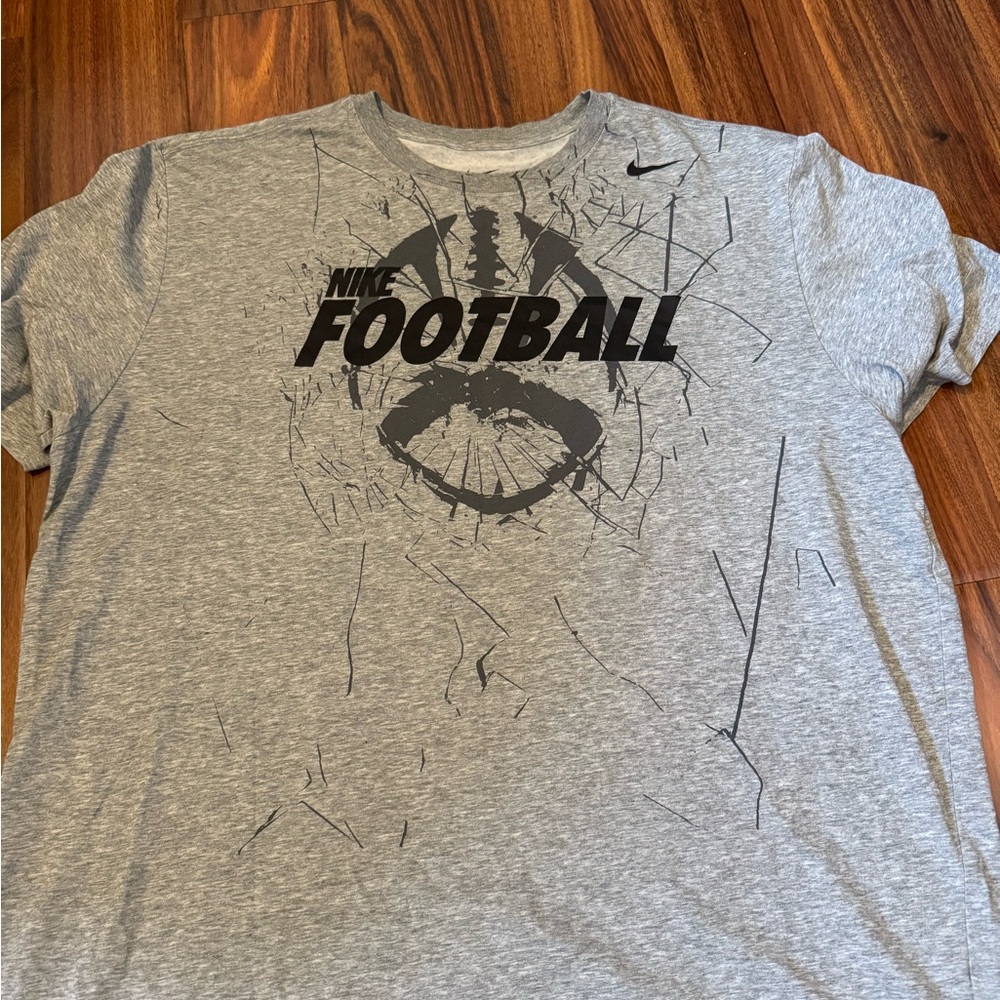 Nike Men's Gray Football T-Shirt